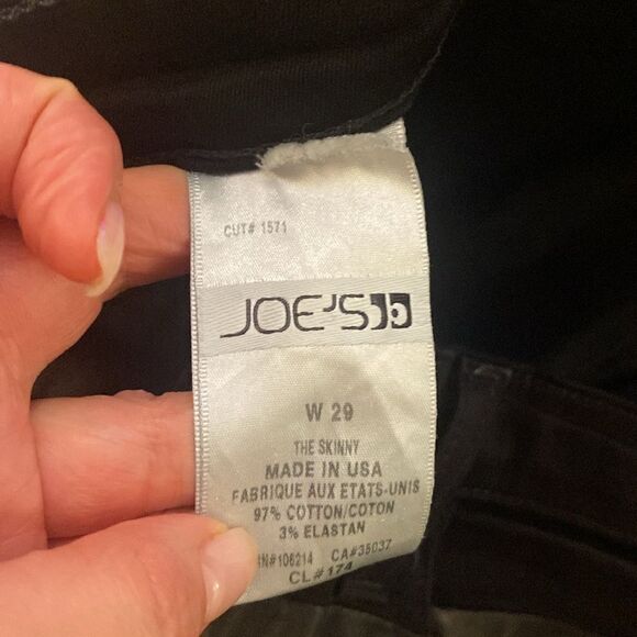 Joe’s genuine leather jeans, size 29 - Picture 8 of 8